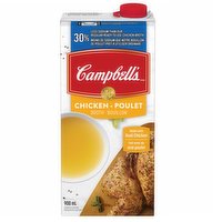 Campbell's - Chicken Broth 30% Less Sodium, 900 Millilitre