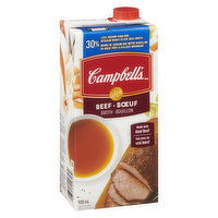 Campbell's - Beef Broth - 30% Less Sodium, 900 Millilitre