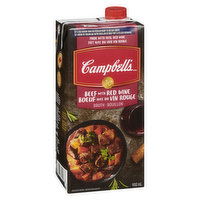 Campbell's - Beef Broth With Red Wine - 30% Less Sodium, 900 Millilitre