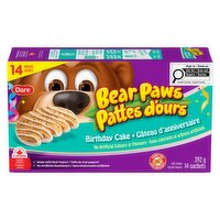Dare - Bear Paws - Birthday Cake, 392 Gram