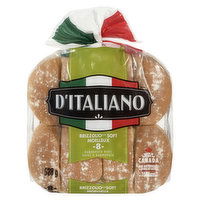 D'Italiano - Brizzolio Extra Soft Hamburger Buns, 8 Each