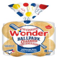 Wonder - Ball Park Hamburger Buns, 8 Each