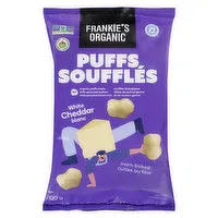 Frankie's - Cloud Puffs White Cheddar Organic, 120 Gram