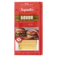 Saputo - Smoked Gouda Cheese Slices, 160 Gram