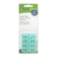 Pharmasystems - P/S Every Day Pill Box, 1 Each