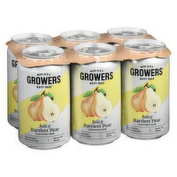 Growers Cider Co. - Juicy Bartlett Pear, 6 Each
