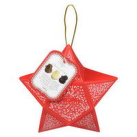 Galerie Au Chocolat - Cocolate Holiday Star Ornament, 100 Gram