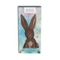 Galerie Au Chocolat - Artisan Solid Milk Chocolate Bunny, 150 Gram