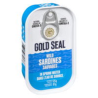 Gold Seal - Sardines in Spring Water, 125 Gram