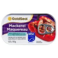 Gold Seal - Mackerel Mediterranean Style, 115 Gram