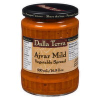 Dalla Terra - Vegetable Spread - Ajvar Mild, 500 Millilitre