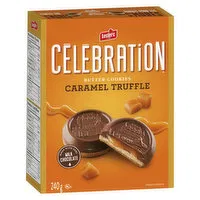 Leclerc - Celebration Butter Cookies, Caramel Truffle, 240 Gram