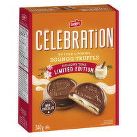 Leclerc - Celebration Butter Cookies, Eggnog Truffle, 240 Gram