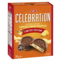 Leclerc - Celebration Butter Cookies, Lemon Creme Truffle, 240 Gram