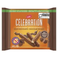 Leclerc - Celebration Milk Chocolate Coated Stick Cookies, 240 Gram