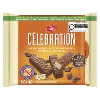 Leclerc - Celebration Coated Vanilla Wafer, 240 Gram