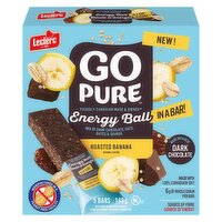 Go Pure - Energy Ball Bar Roast Banana, 5 Each