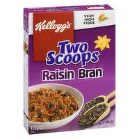 Kellogg's - Two Scoops Raisin Bran Cereal, 425 Gram