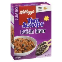 Kellogg's - Raisin Bran Two Scoops Cereal, 1.15 Kilogram