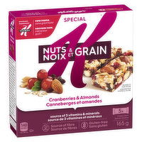 Kellogg's - Special K Nourish Bars, Cranberries & Almonds, 5 Each