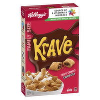 Kellogg's - Krave Cereal, Milk Chocolate, 525 Gram