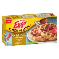 Kellogg's - Eggo Thick & Fluffy Whole Grain Original Frozen Waffle, 330 Gram