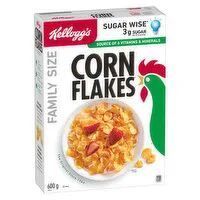 Kellogg's - Corn Flakes Cereal Family Pack, 600 Gram