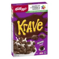 Kellogg's - Krave Brownie Chocolate Cereal