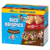 Kelloggs - Rice Krispies Bars 2 Flavor Variety Pack, 588 Gram