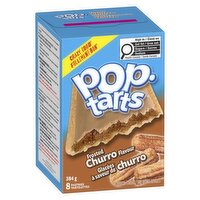 Kellogg's - Pop-Tarts Frosted Churro Flavour, 8 Pack, 384 Gram