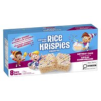 Kellogg's - Rice Krispies Squares Birthday Cake, 8 Each