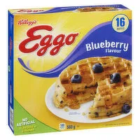 Kellogg's - Eggo Waffles Blueberry, 16 Each