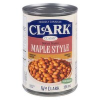 Clark - Baked Beans, Maple Syrup, 398 Millilitre
