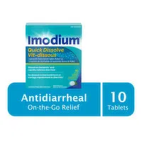 Imodium - Quick Dissolve Tabs, 10 Each