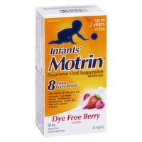 Infant's Motrin - Ibuprofen Oral Suspension