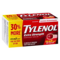 Tylenol - Extra Strength ezTABS 500mg, 130 Each