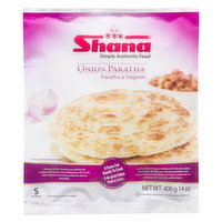 Shana - Onion Paratha, 5 Each