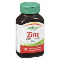 Jamieson - Zinc 50mg, 100 Each