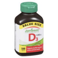 Jamieson - Jamieson Value Pk Vitamin D 1000IU, 500 Each