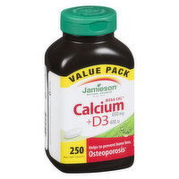 Jamieson - Jamieson Value Pk Calcium W/Vit D, 250 Each