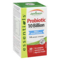 Jamieson - Probiotic 10 Billion Capsules - Daily Maintenance, 60 Each