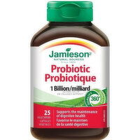 Jamieson - Probiotic 1 Billion Active Cells, 25 Capsules, 1 Each