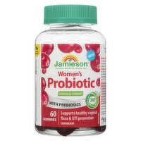 Jamieson - Women's Probiotic Cranberry, Gummies, 60 Each