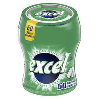 Excel - Spearmint Sugar Free Chewing Gum, 60 Each