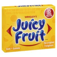 Wrigley's - Fruit Chewing Gum, 15 Each