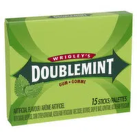 Wrigley's - Peppermint Chewing Gum, 15 Each