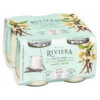 Riviera - Petit Pot Vanilla Yogurt 3.2% M.F., 4 Each