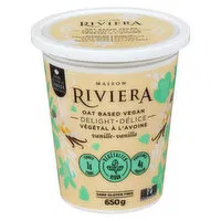 Riviera - Oat Based Vegan Delight Vanilla, 650 Gram