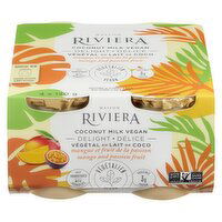 Riviera - Vegan Mango Passionfruit, 4 Each