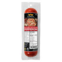 CAPITAL FINE MEATS - Pepperoni Chub, 500 Gram